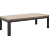 Salontafel HEVANO Eikenhout 70x140 cm rechthoekig moose