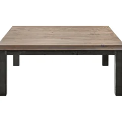 Salontafel Hevano Eikenhout 100x100 cm vierkant moose