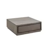 Salontafel Lavio Eikenhout 86x86 cm vierkant grafiet