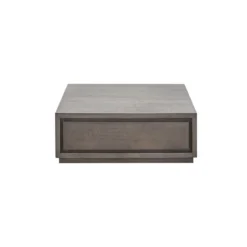 Salontafel Lavio Eikenhout 86x86 cm vierkant grafiet