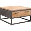 Salontafel Mesola 75x75 cm vierkant mango natural