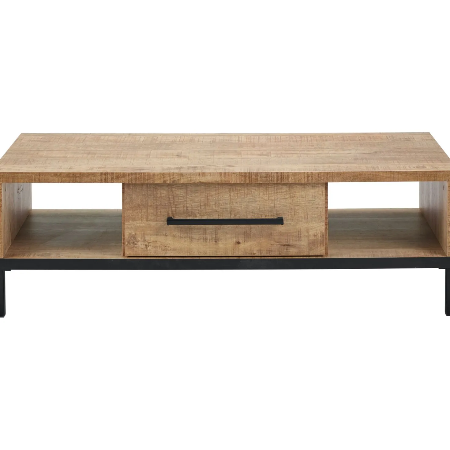 Salontafel Ricardi 135x67 cm rechthoekig mango