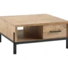 Salontafel Ricardi 90x90 cm vierkant mango