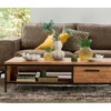 Salontafel Romaro Teakhout 135x67 cm rechthoekig mix rough