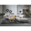 Salontafel VERATO Eikenhout 70x70 cm vierkant naturel grey