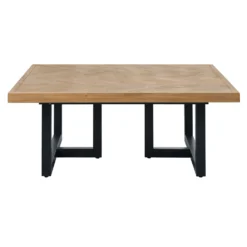 Salontafel Vinito (B95xL95) eiken fineer naturel