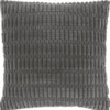 Sierkussen Antrona 45x45cm donkergrijs