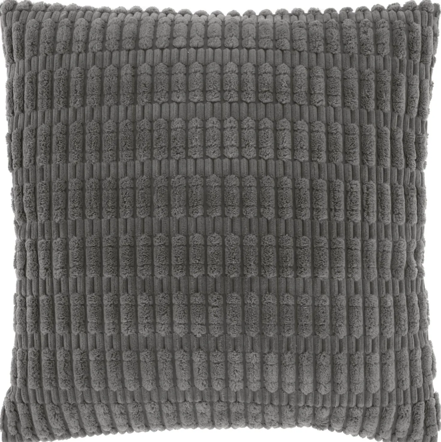 Sierkussen Antrona 45x45cm donkergrijs