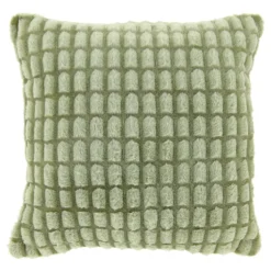 Sierkussen Banchette 45x45 cm lichtgroen