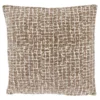 Sierkussen Baschi 45x45cm grijs gestreept