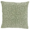 Sierkussen Baschi 45x45cm groen gestreept