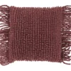Sierkussen Canevino 45x45cm bordeauxrood