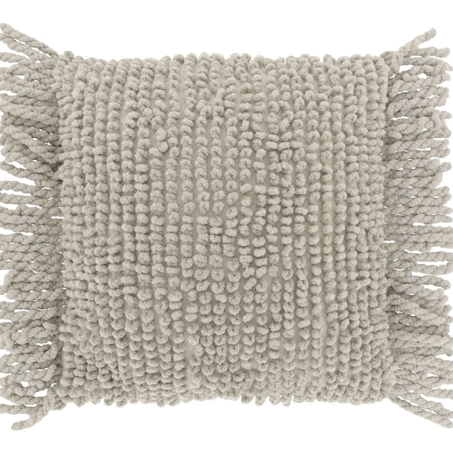 Sierkussen Canevino 45x45cm lichtgrijs