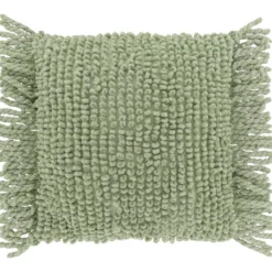 Sierkussen Canevino 45x45cm lichtgroen
