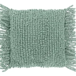 Sierkussen Canevino 45x45cm zeeblauw