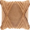 Sierkussen Civo 45x45cm camel