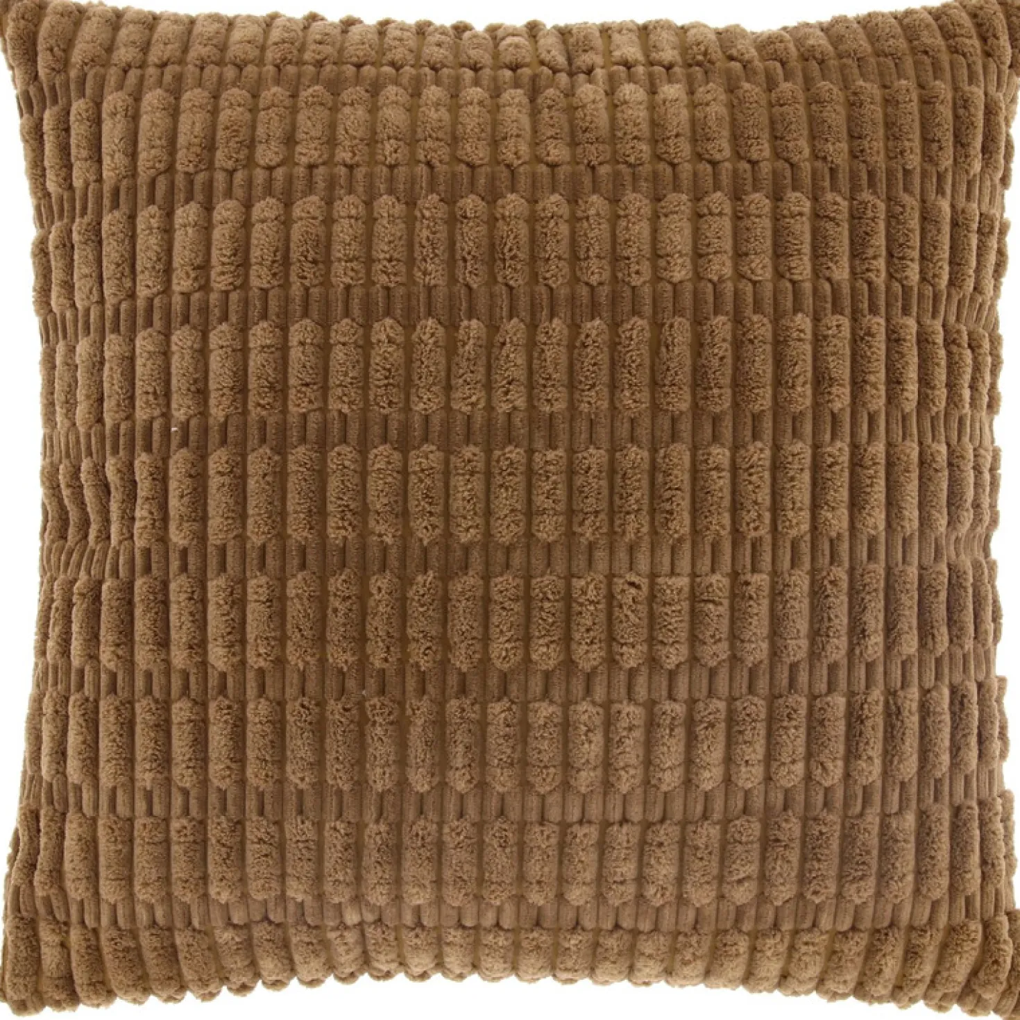 Sierkussen Clario 45x45cm bruin
