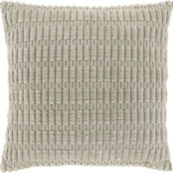 Sierkussen Clario 45x45cm grijs