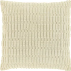 Sierkussen Clario 45x45cm wit