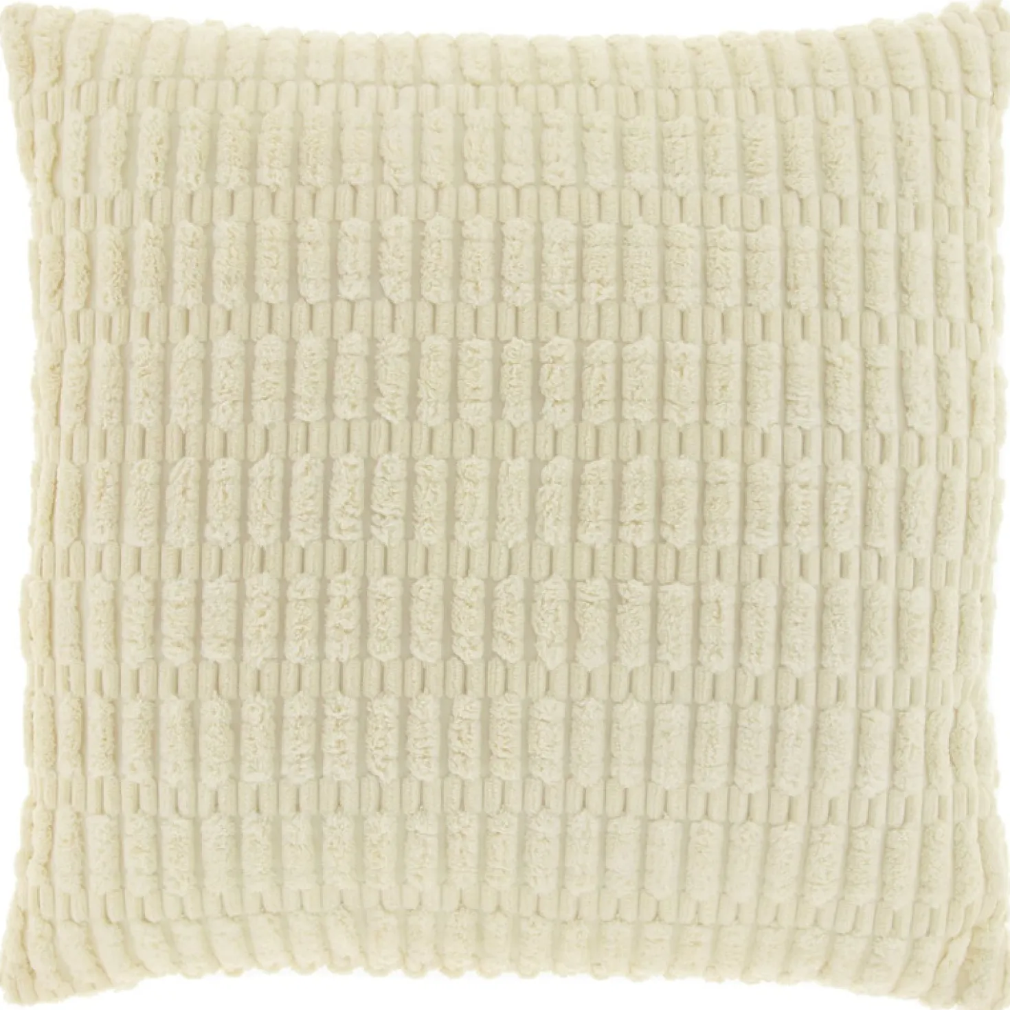 Sierkussen Clario 45x45cm wit