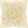 Sierkussen Foglia 45x45cm dessin 5 naturel