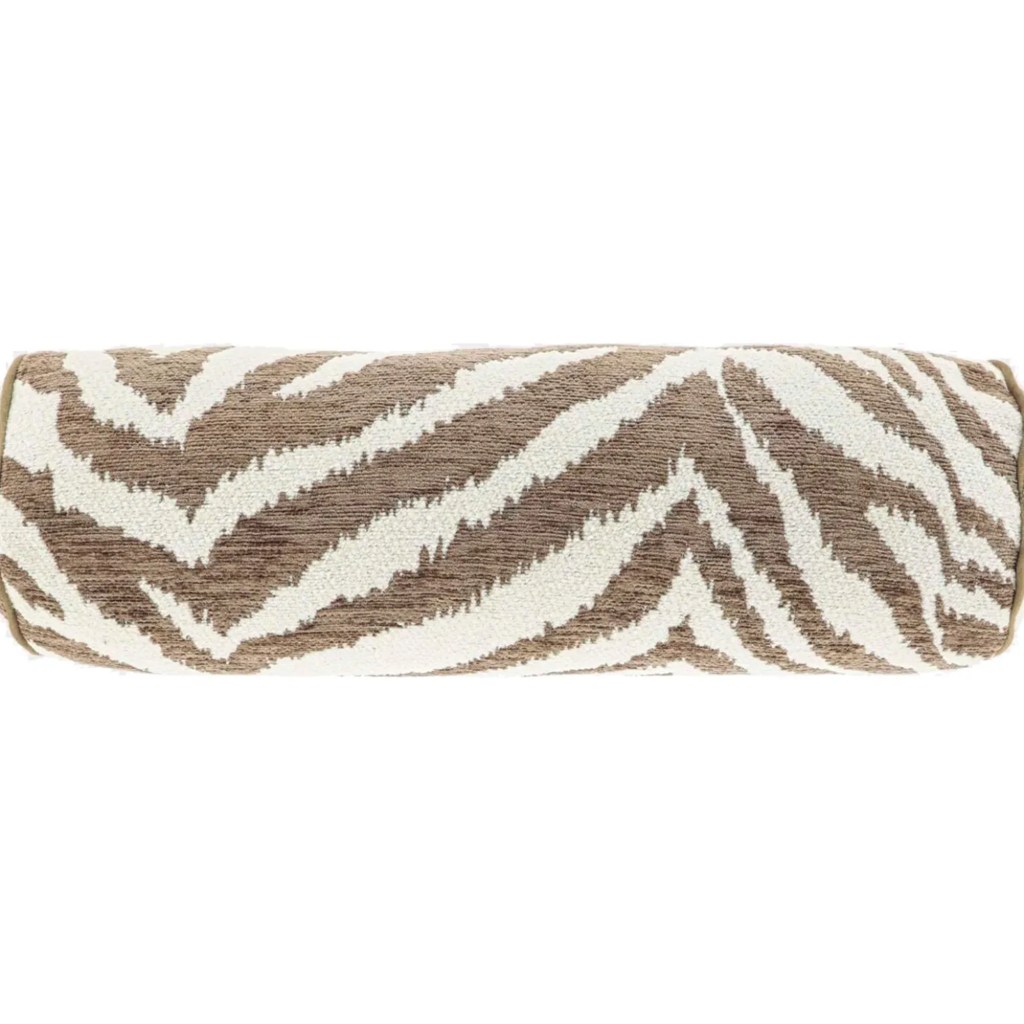 Sierkussen Foglia 15x45cm rol taupe
