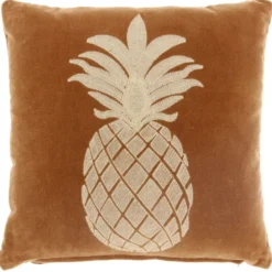 Sierkussen Gorduno Ananas 45x45cm camel