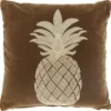Sierkussen Gorduno Ananas 45x45cm bruin