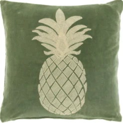 Sierkussen Gorduno Ananas 45x45cm groen
