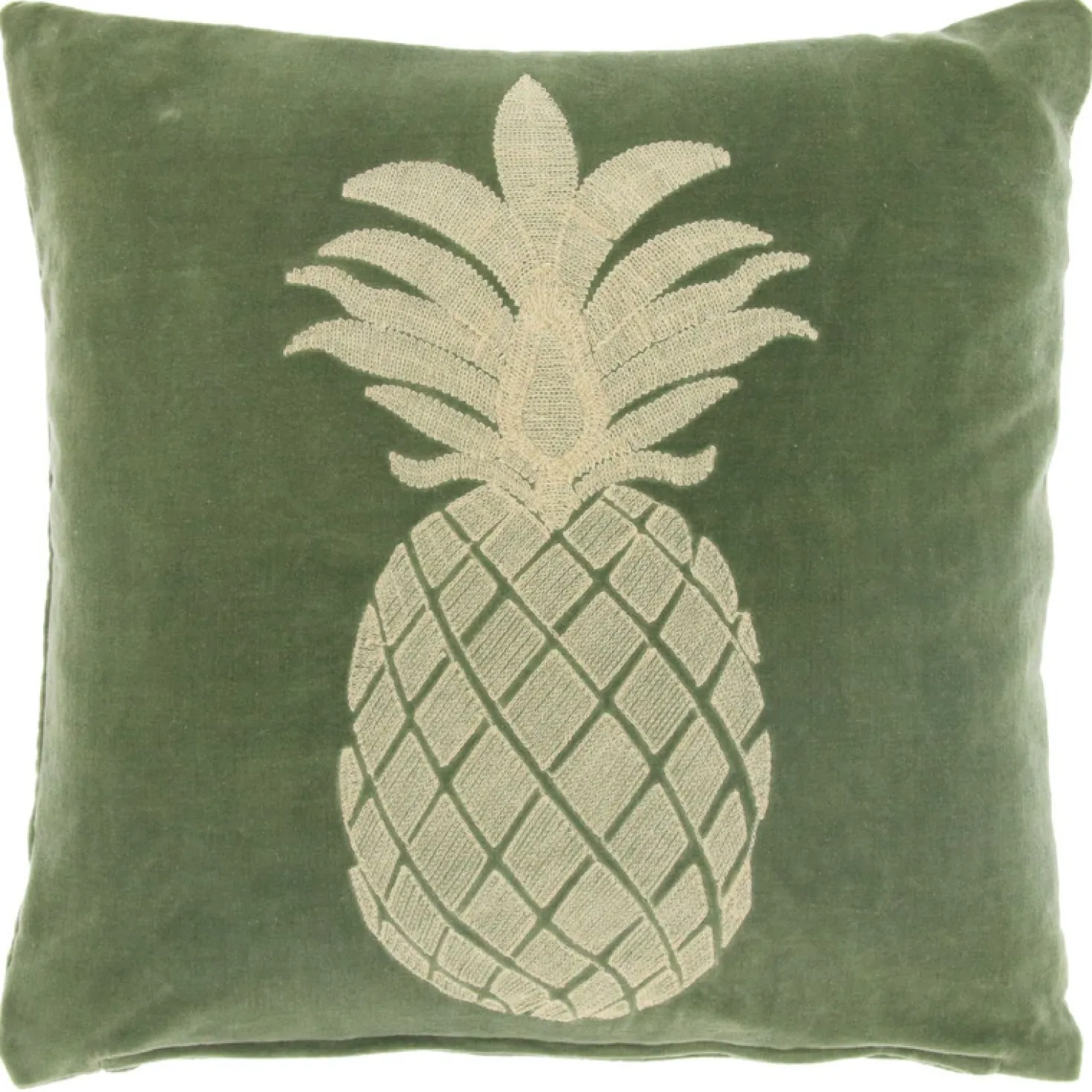 Sierkussen Gorduno Ananas 45x45cm groen