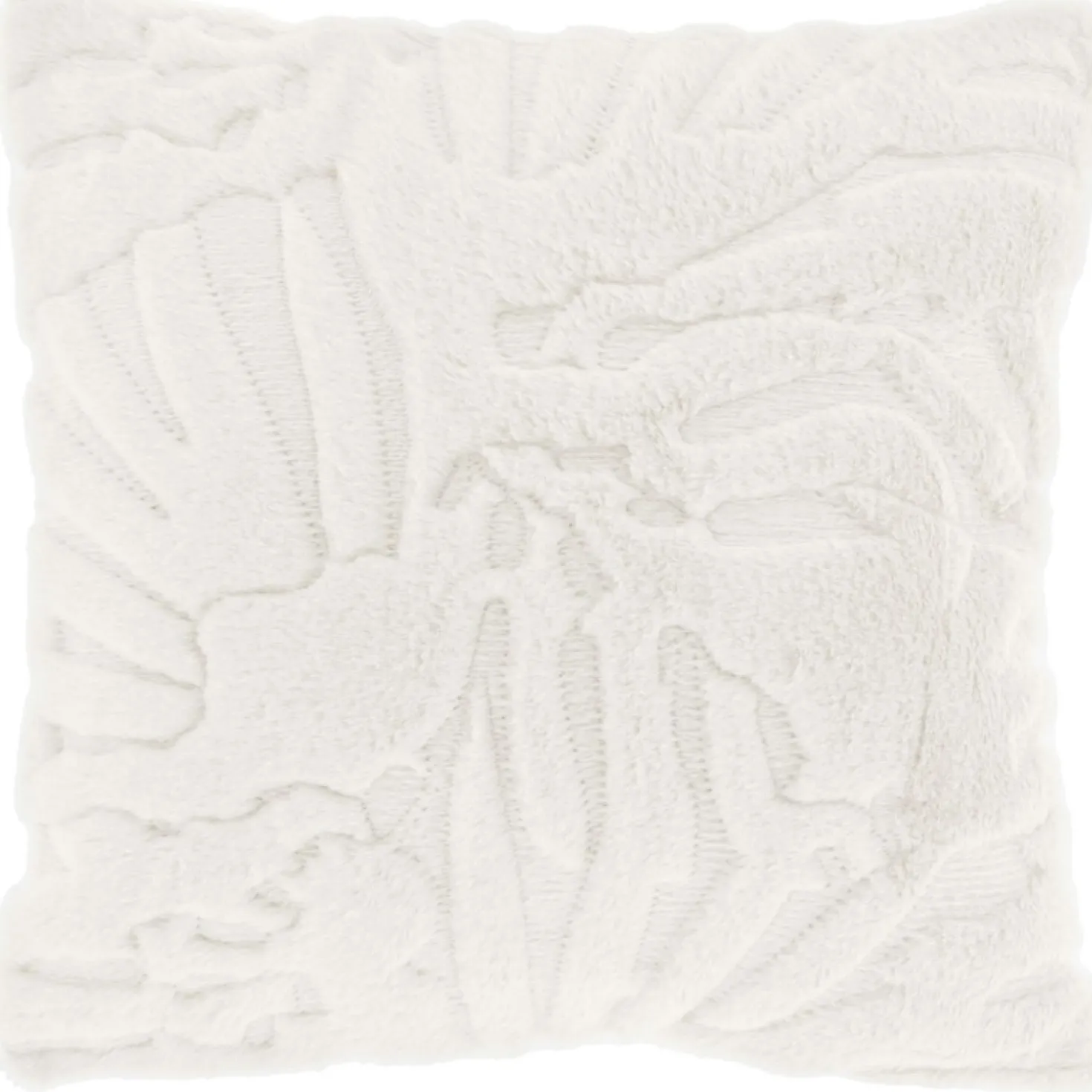 Sierkussen Isorno 45x45cm wit