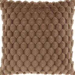 Sierkussen Ludiano 45x45cm bruin
