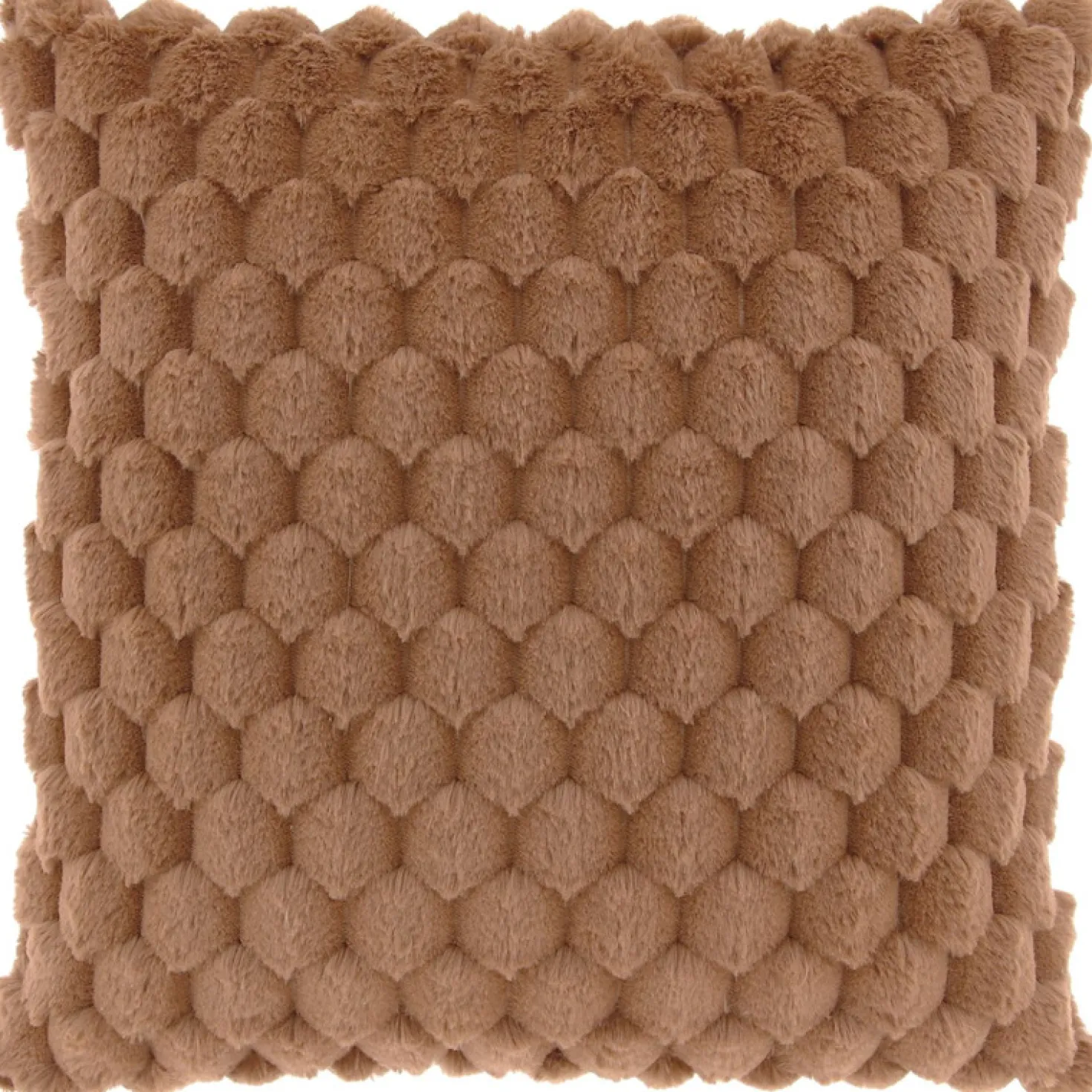 Sierkussen Ludiano 45x45cm camel