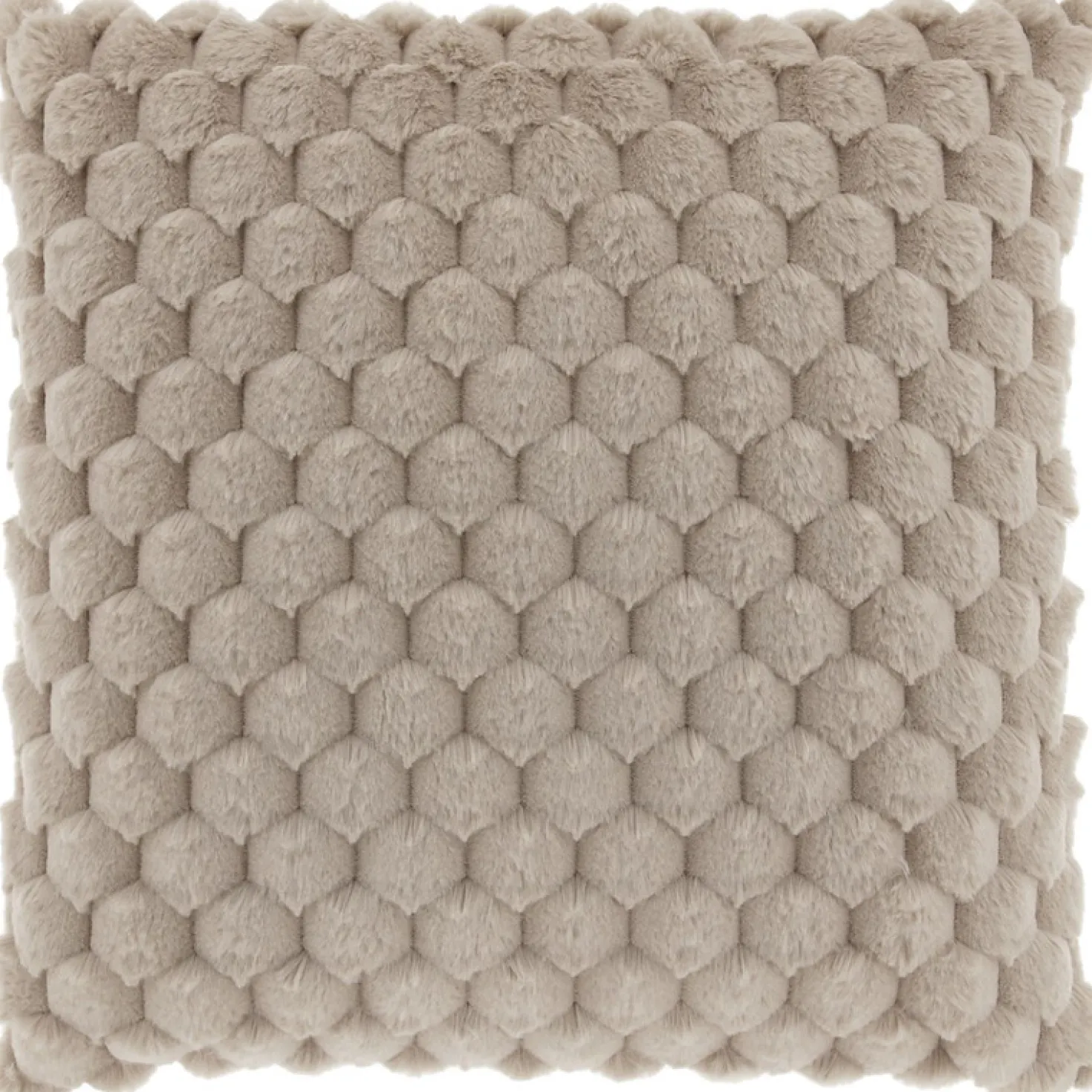 Sierkussen Ludiano 45x45cm grijs