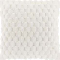 Sierkussen Ludiano 45x45cm wit