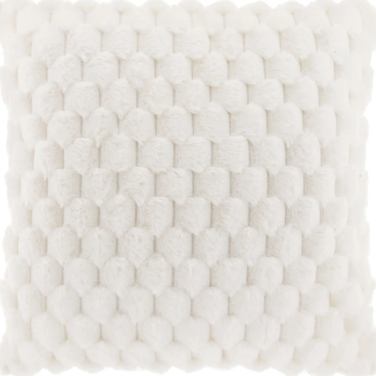 Sierkussen Ludiano 45x45cm wit