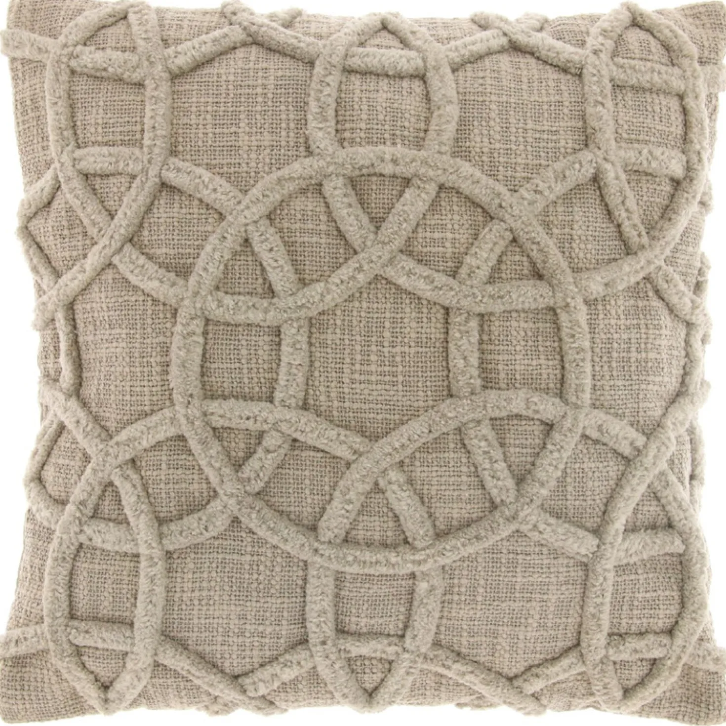 Sierkussen Rovio 45x45cm grijs