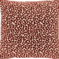Sierkussen Savuto 45x45cm bordeauxrood
