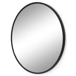 Spiegel Montala Rond 60 cm zwart