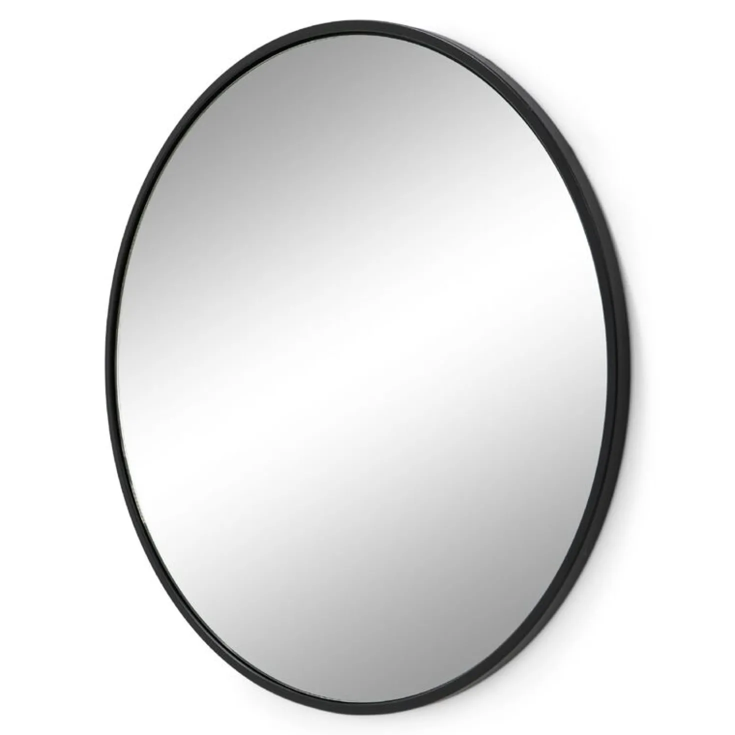 Spiegel Montala Rond 60 cm zwart