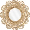 Spiegel Novellara Rond 39 cm bruin small