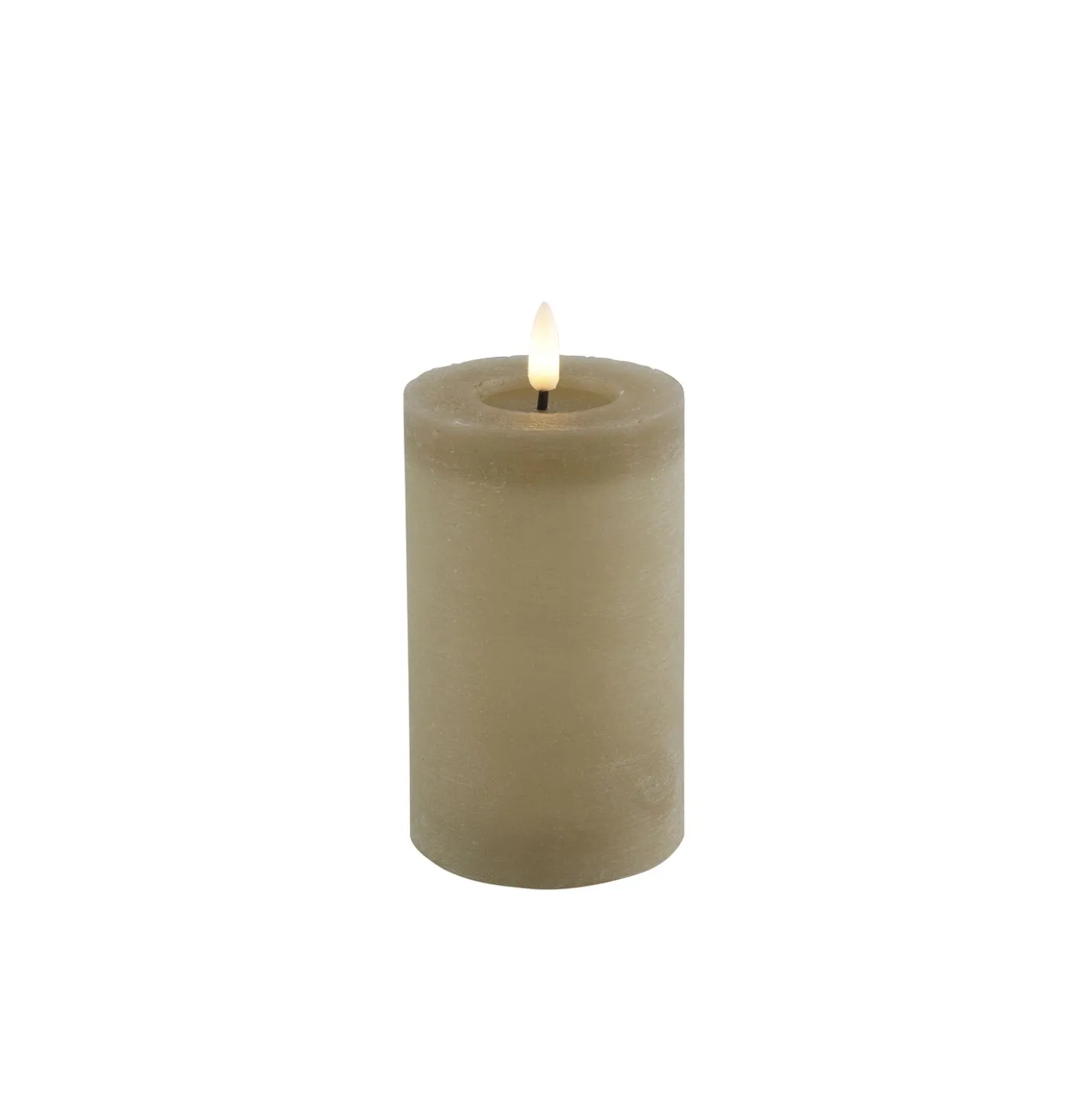 Stompkaars Benevento LED medium beige rond