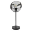 Tafellamp Macato Zwart smoke glas 1-lichts