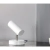 Tafellamp Mirare Wit metaal 1-spots