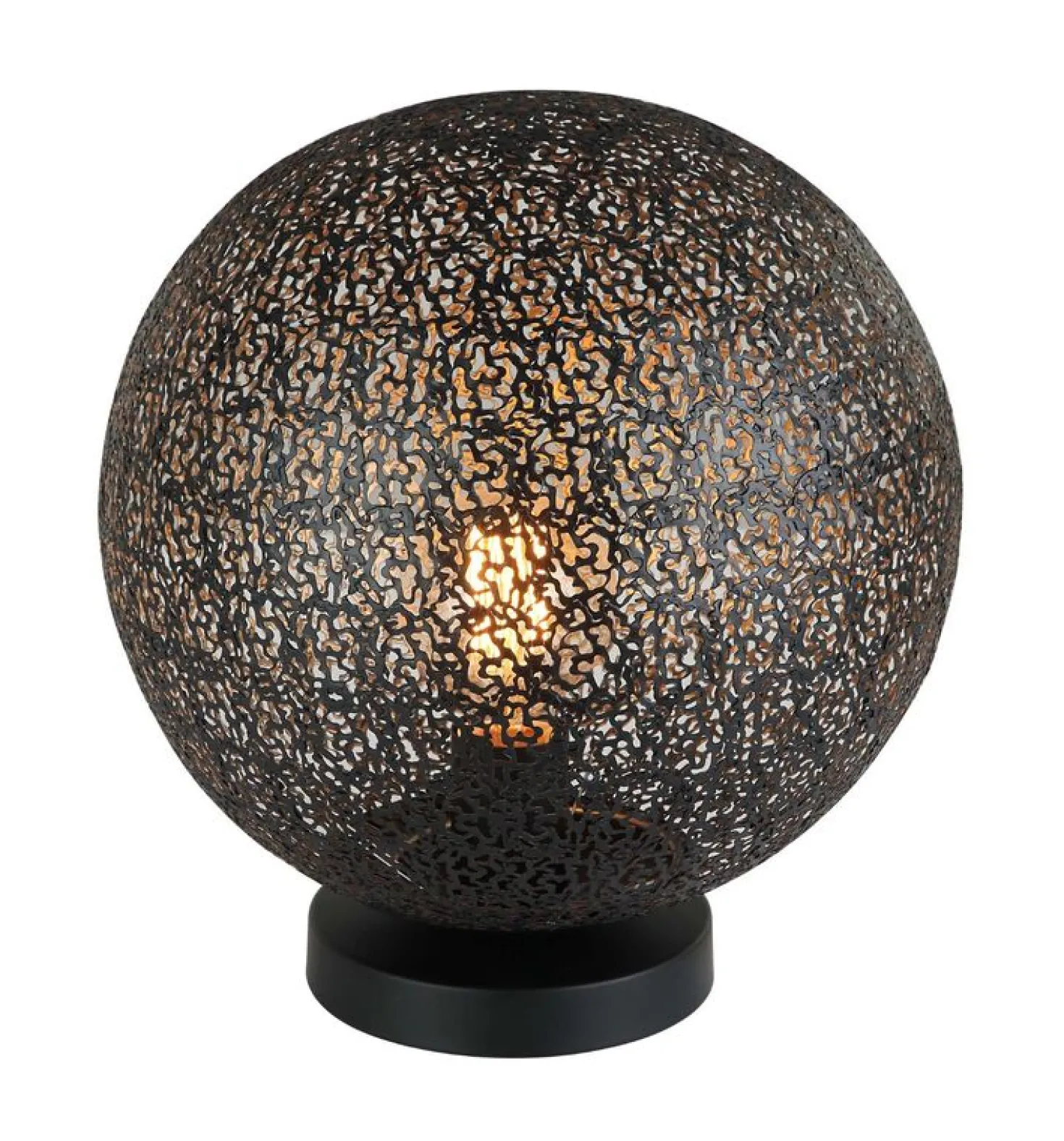Tafellamp Tossica Ø 30 cm zwart staal