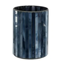 Theelichthouder Besazio M blauw