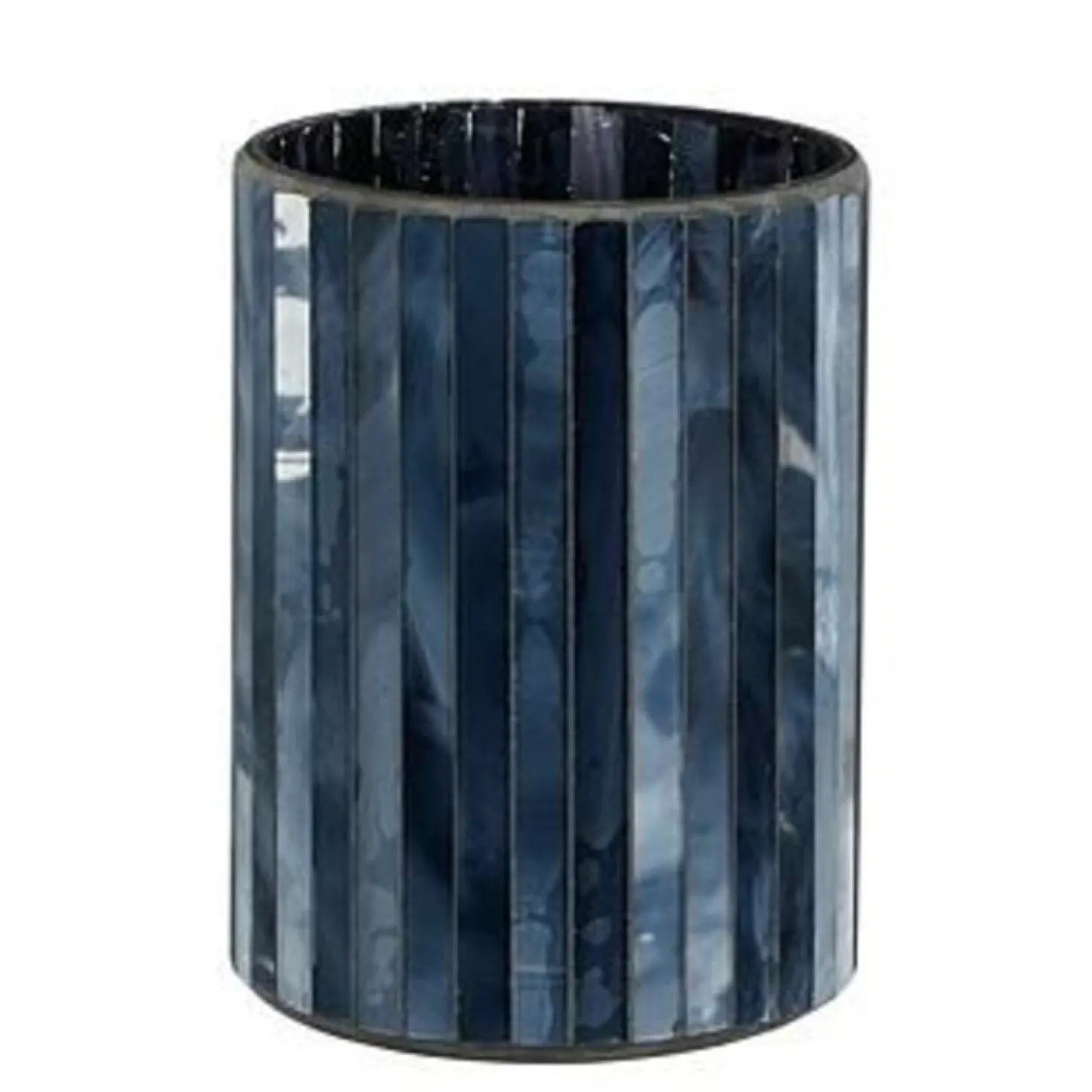 Theelichthouder Besazio M blauw