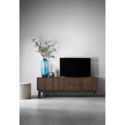 TV-meubel Arrosto Eikenhout 58x180x40 cm Dark Roast