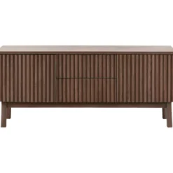 TV-meubel Arrosto Eikenhout 58x135x40 cm Dark Roast