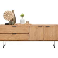 Tv-meubel Aska (157 Cm) teak naturel brushed